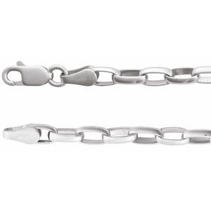 3,9 mm Kabelkette aus Sterlingsilber