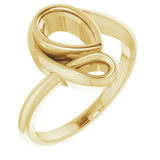 14K Yellow 8x5 mm Pear Ring Mounting