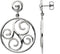 Accented Scroll Earrings