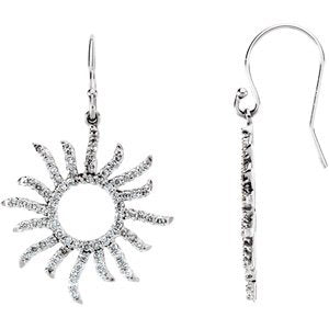 Accented Sun Earrings