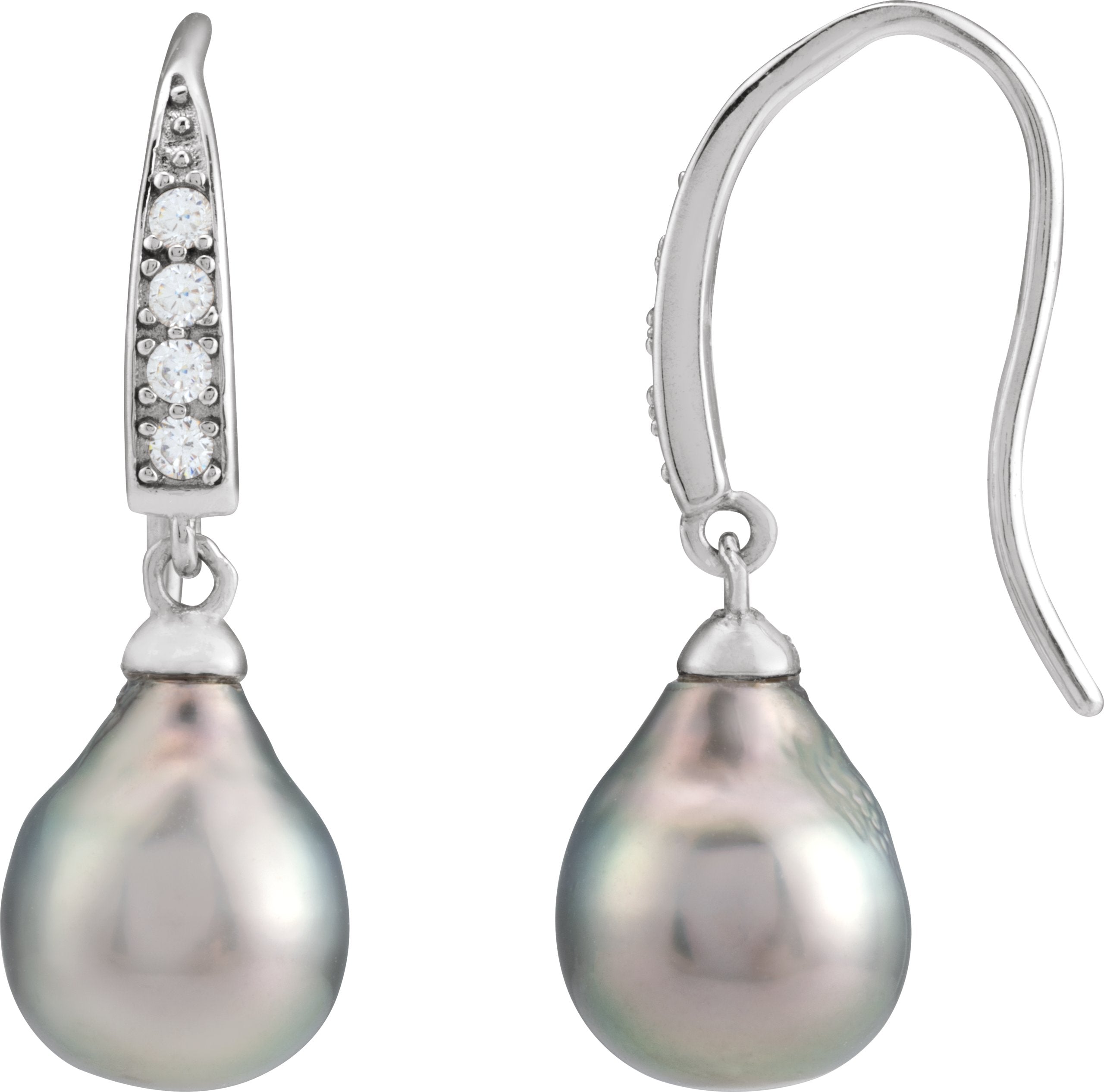 Accented Pearl Earrings