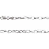 3,9 mm Kabelkette aus Sterlingsilber