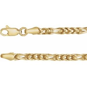14K 3,2 mm Franco-Kette