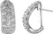 J-Hoop Omega Earrings