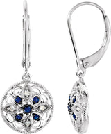 Accented Filigree Earrings