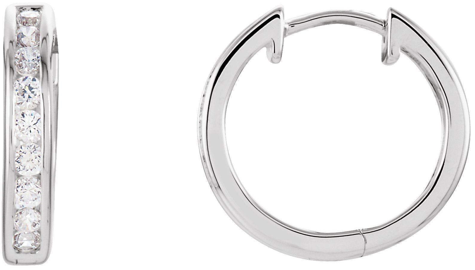 Hinged Hoop Earrings