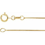 18K 0,5 mm Boxkette