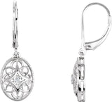 Granulated Filigree Earrings