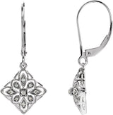 Granulated Filigree Earrings