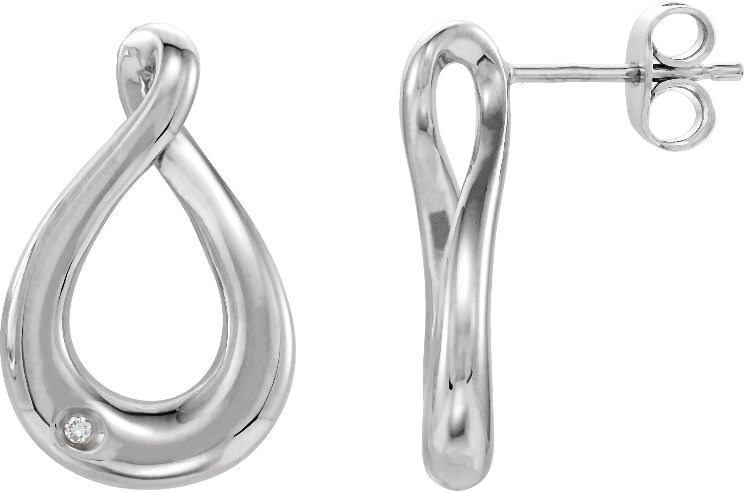 Infinity-Inspired Earrings