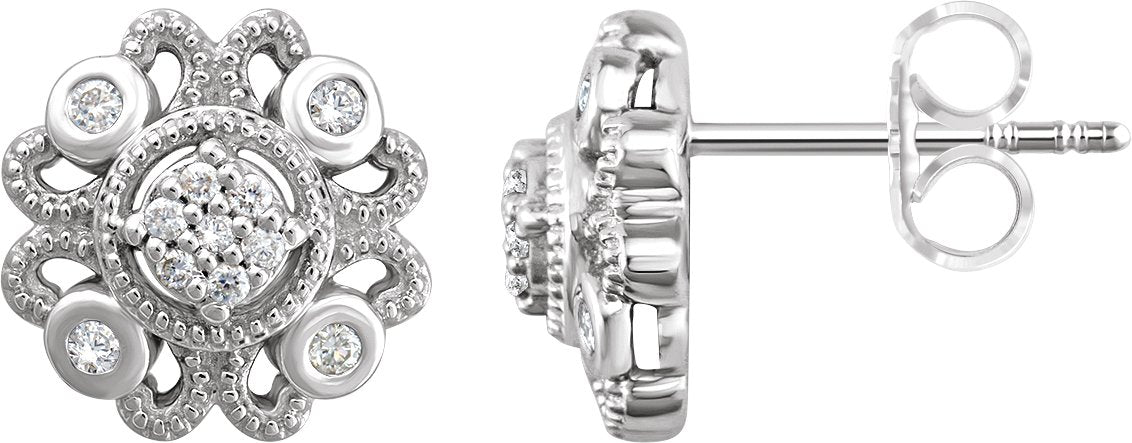 Cluster Earrings