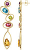 Multi-Gemstone Earrings