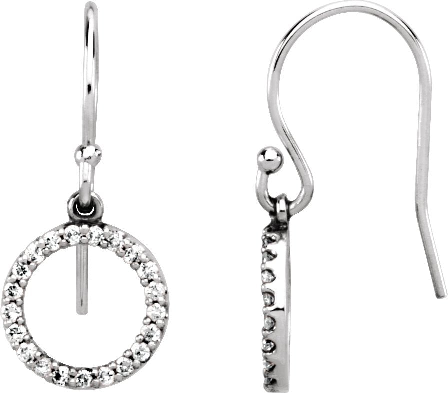 Accented Circular Earrings