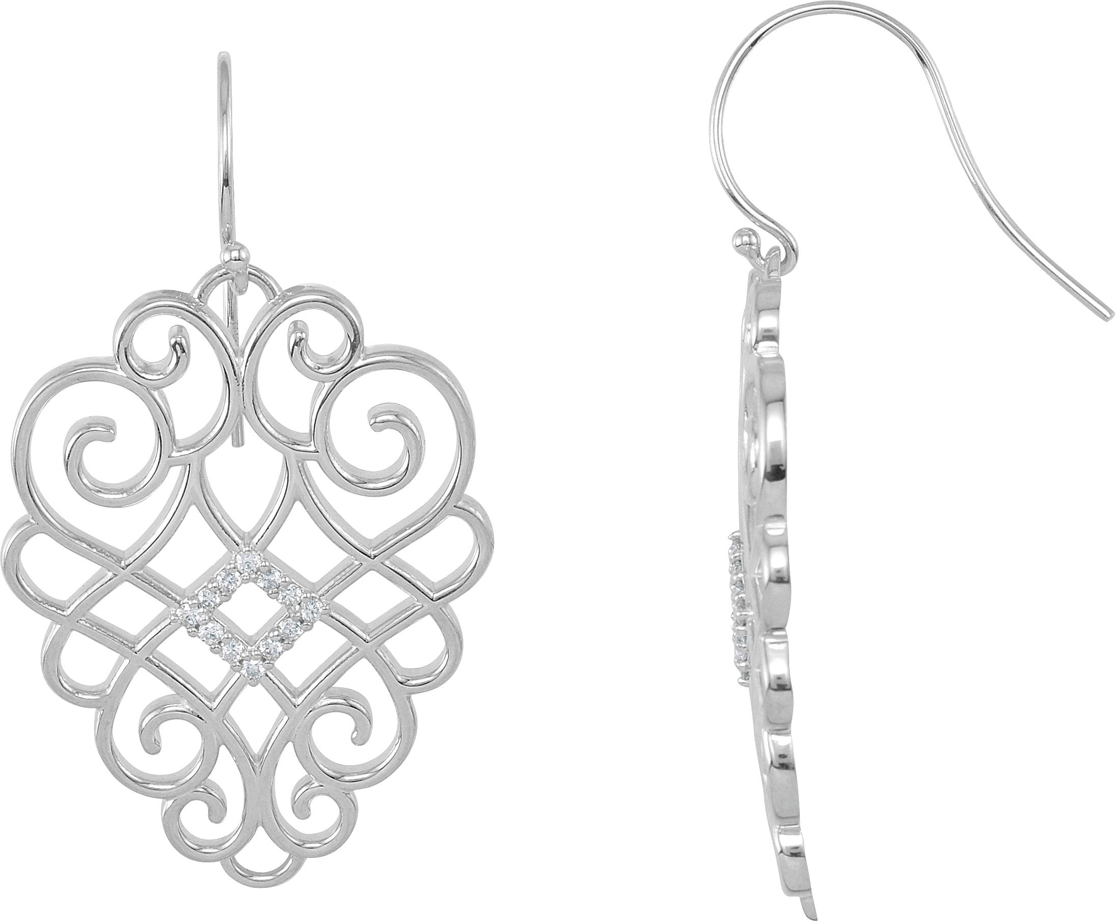 Filigree Scrolls Earrings