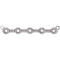 Sterling Silver 2 mm Round Bezel-Set Bar Necklace Center
