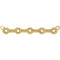 18K Yellow 2 mm Round Bezel-Set Bar Necklace Center