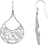 Filigree Scroll Earrings