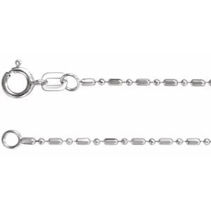 14K 1,15 mm Kugelkette