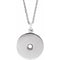 Sterling Silver 3 mm Round Disc 16-18