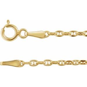 14K 1,8 mm Ankerkette