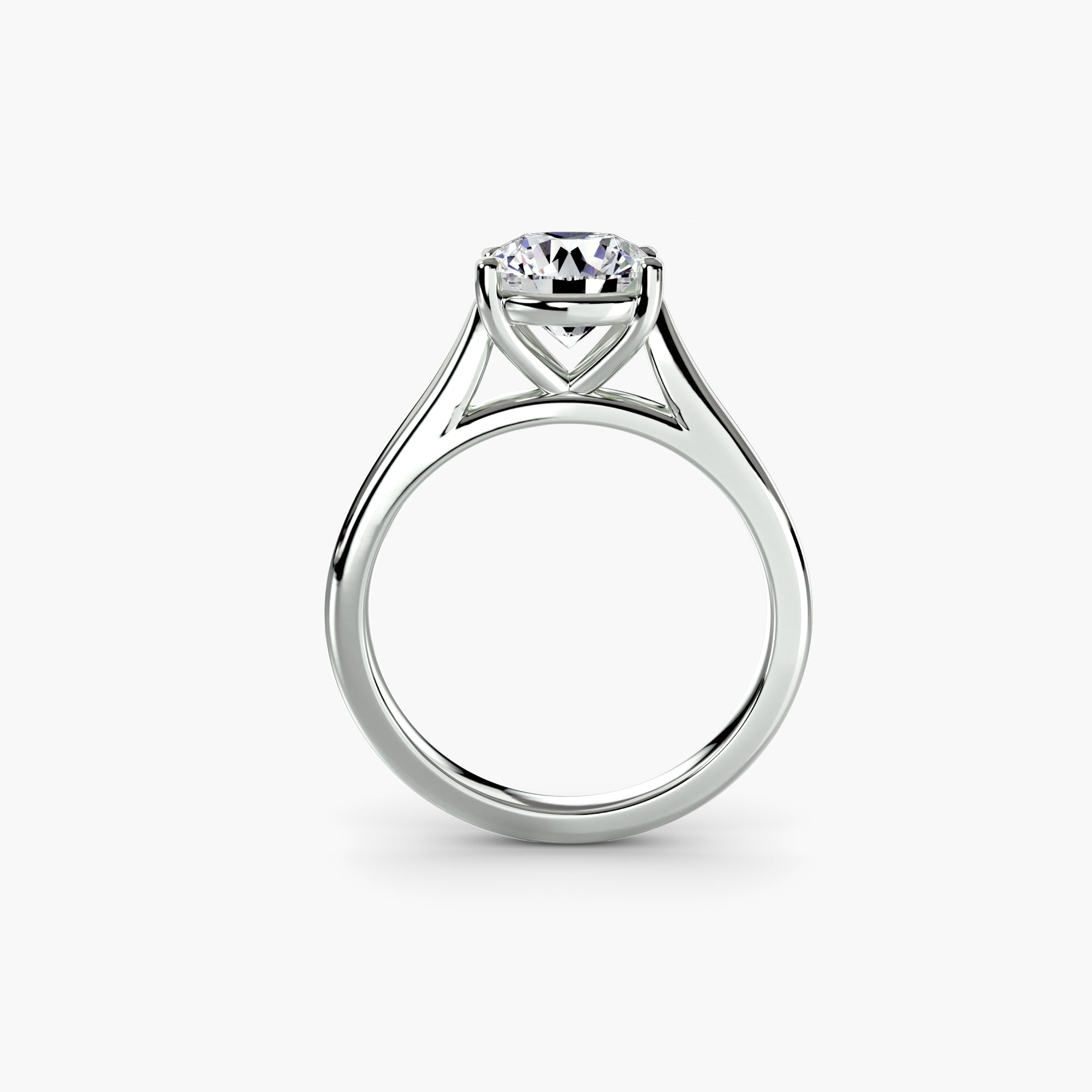Ewige Liebe – Solitär-Verlobungsring mit Diamant