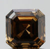 1.08ct Emerald Natural Diamond (Colour Fancy Dark Orangey Brown, Clarity VVS2, GIA Certified)