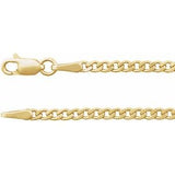 14K 2,35 mm Bordsteinkette