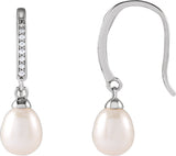 Accented Pearl Earrings