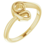 14K Yellow 3.5 mm Round Ring Mounting