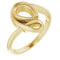 10K Yellow 8x5 mm Pear Ring Mounting