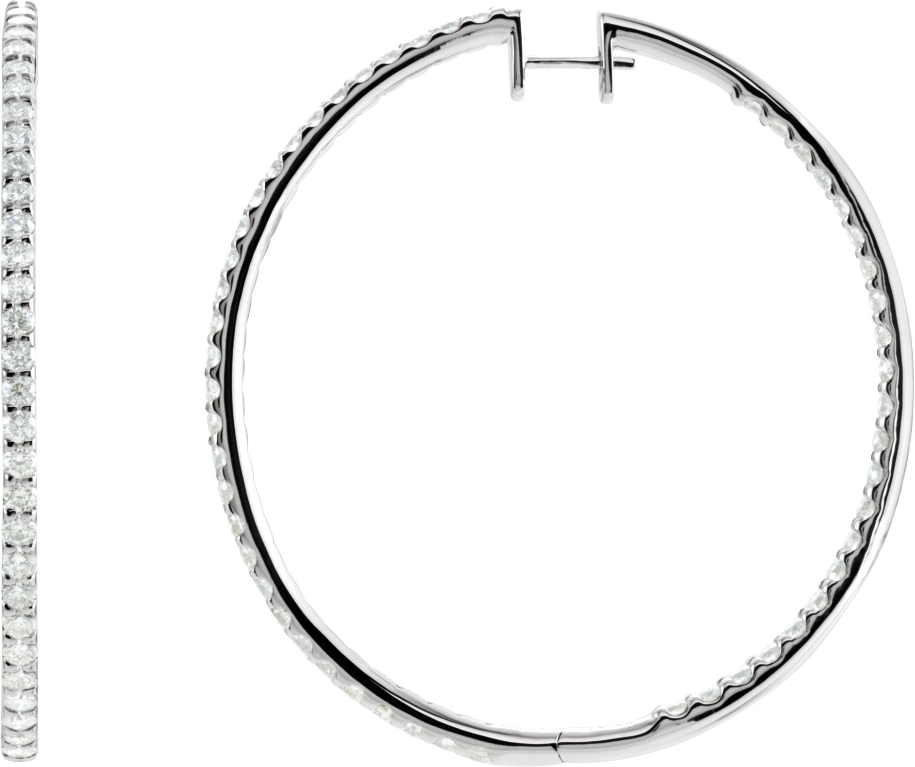 Inside-Outside Hoop Earrings