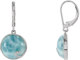 Cabochon Earrings