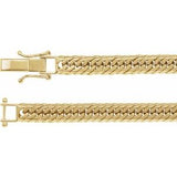 18K 6,2 mm Bordsteinkette