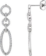 Accented Geometric Earrings