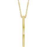 14K Yellow Gold Family 16-18" Necklace