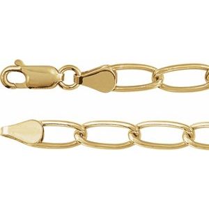 14K 5,7 mm Bordsteinkette