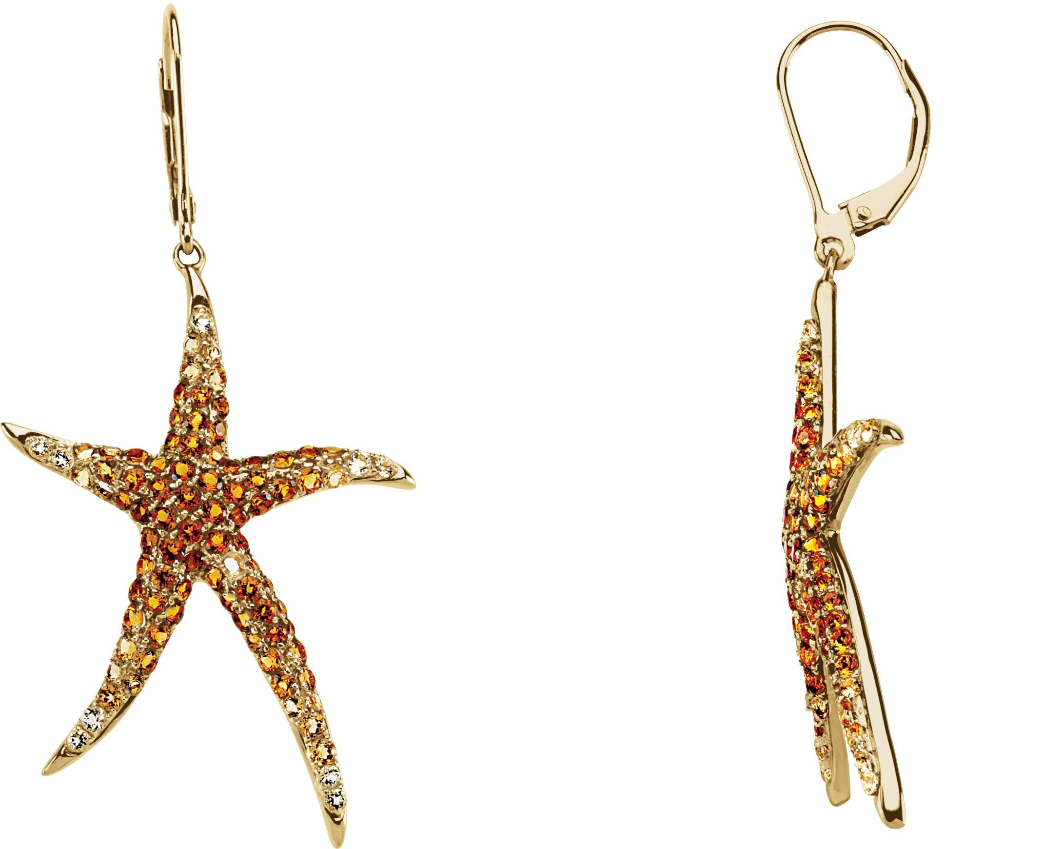 Starfish Earrings