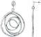 Accented Circle Earrings