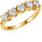 14K Yellow Gold 1 CTW Natural Diamond Anniversary Band