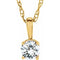 14K Yellow 3 mm Natural Diamond Youth Solitaire 14