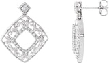 Accented Filigree Earrings