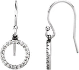 Accented Circular Earrings