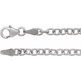 3,25 mm Kabelkette aus Sterlingsilber