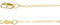14K Yellow Gold 1.3 mm Flat Cable 18