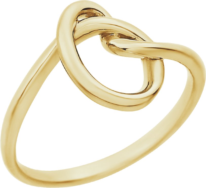 14K Yellow Gold Knot Ring