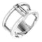 Sterling Silver 4x2 mm Baguette Ring Mounting
