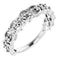Sterling Silver Vintage-Inspired Scroll Ring Mounting