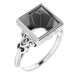 Palladium9 mm Square Ring Mounting