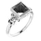 10K X1 White6.5 mm Square Ring Mounting