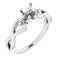10K White5.8 mm Round Ring Mounting